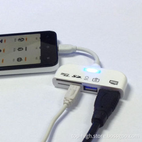 2014 Manufacturer MHL to HDMI Card Reader, 5-in-1 for Samsung S5